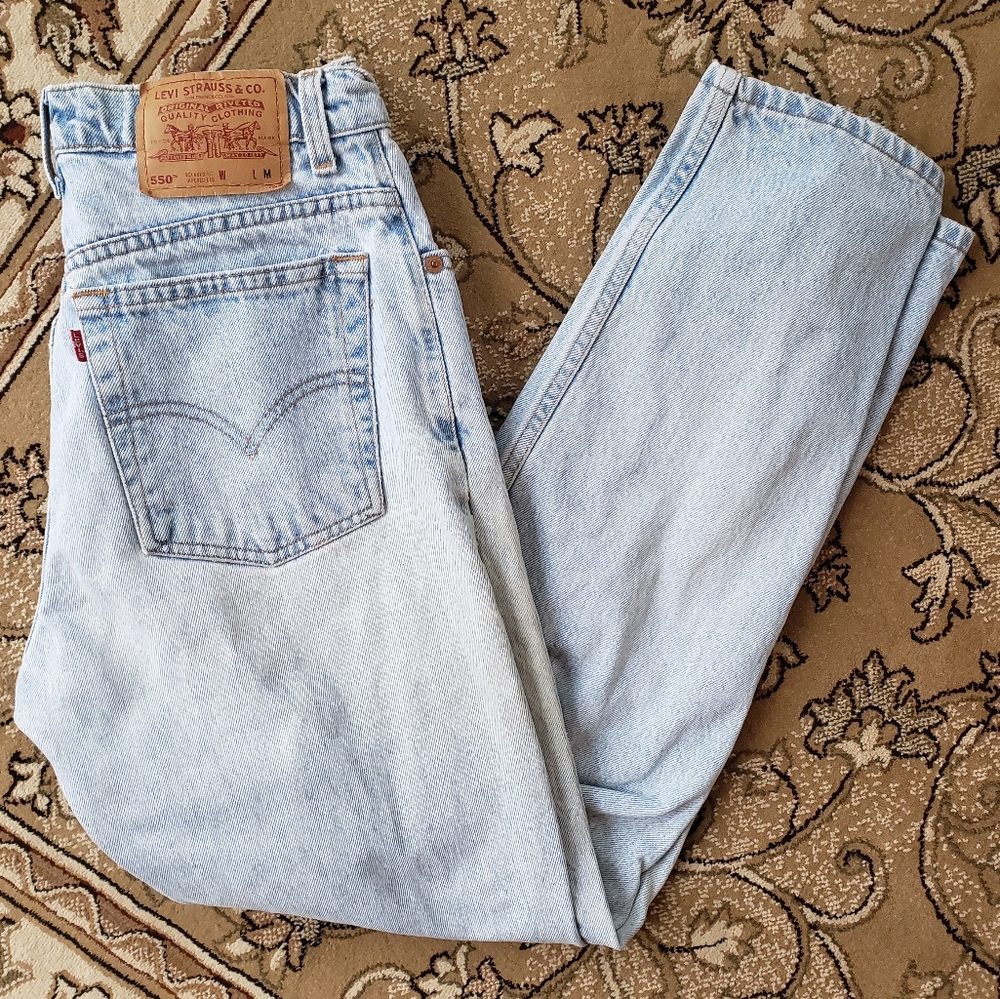 VINTAGE Levi's 550 MOM jeans relaxed tapered 11